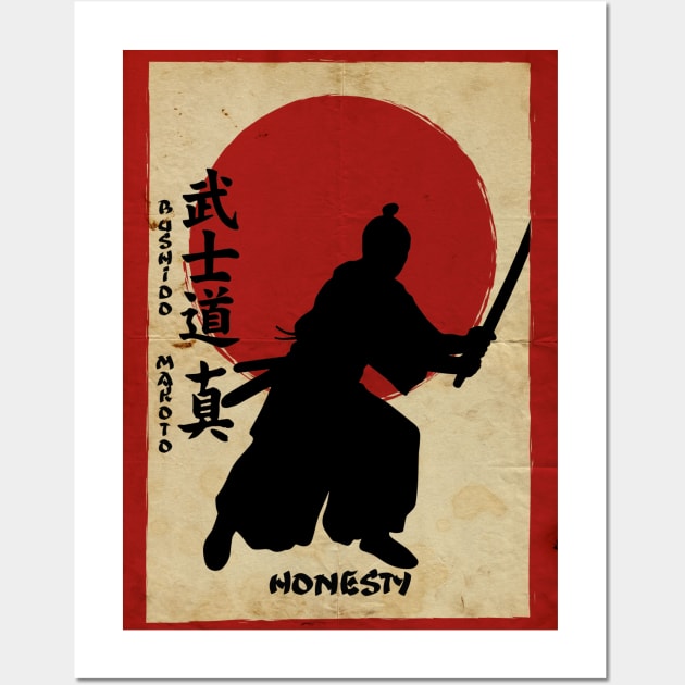 Bushido Honesty Wall Art by Durro